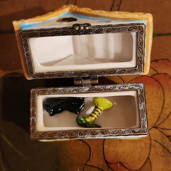 Hawaiian Hut Aloha Trinket Box Vintage - Picture 4 of 5